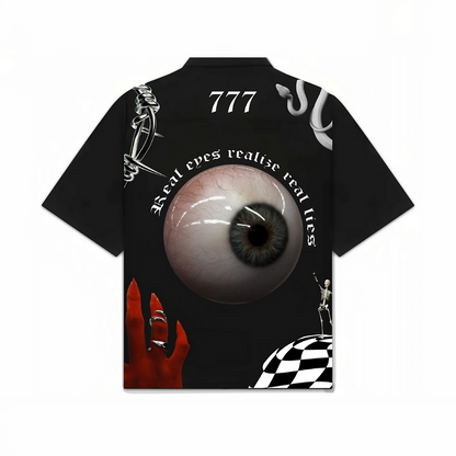 REAL EYE - Bowling Shirt [UNISEX]