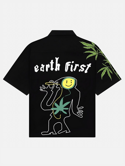 Billion Stoned - Bowling Shirt