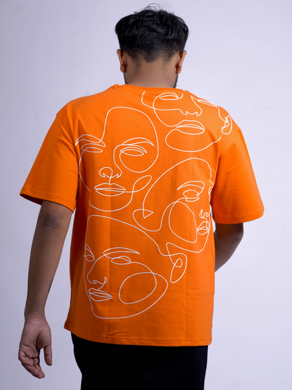 Four Faces - Oversized Tshirt