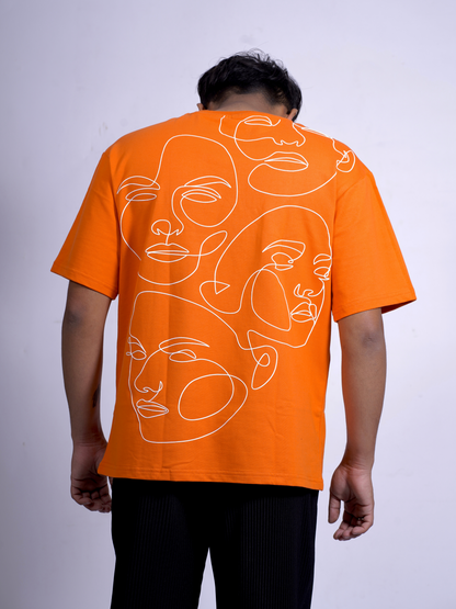 Four Faces - Oversized Tshirt