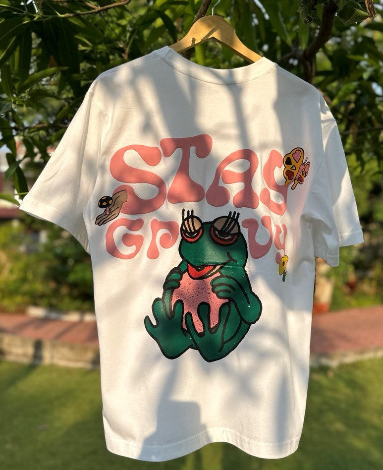 Stay Groovy - Oversized Tshirt